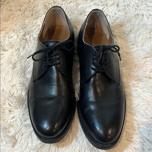 Gravity Pope men’s black leather Oxford style shoes. Eu42 converts to US 9